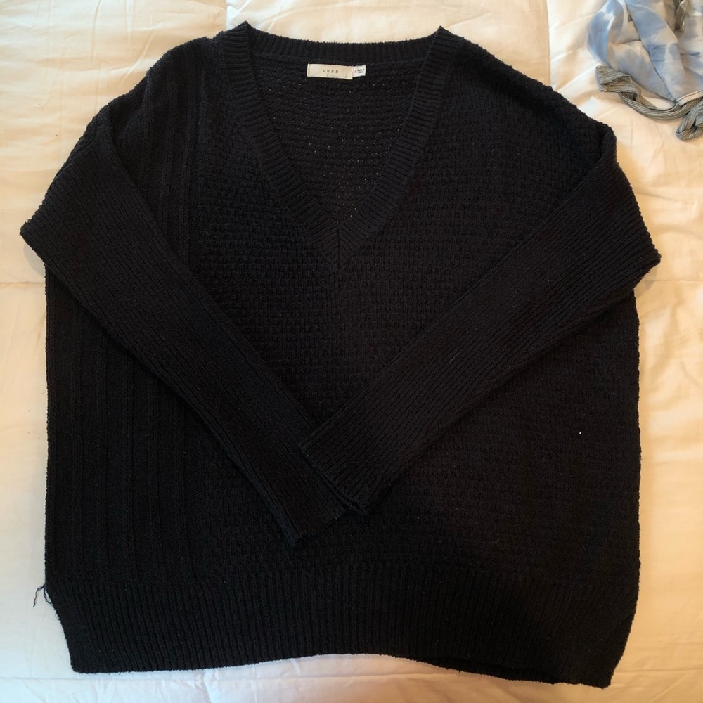 Navy Sweater